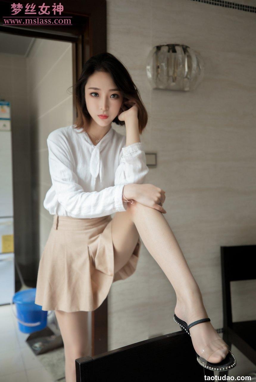 [MSLASS梦丝女神] 2019.08.08 乔儿《美女主播乔儿（肉色丝袜搭配）》[69P+1V-1.29G]