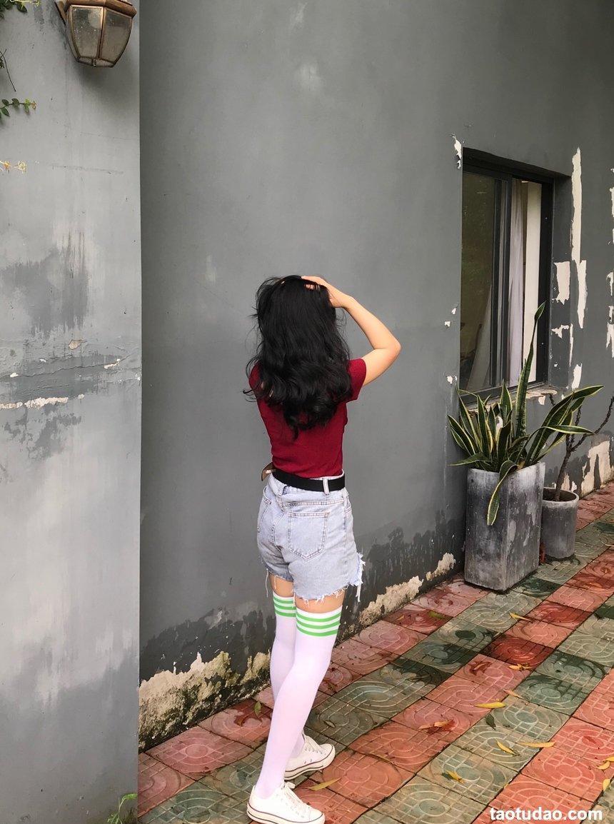 [最爱帆布鞋] 丝袜美腿写真 ON.07