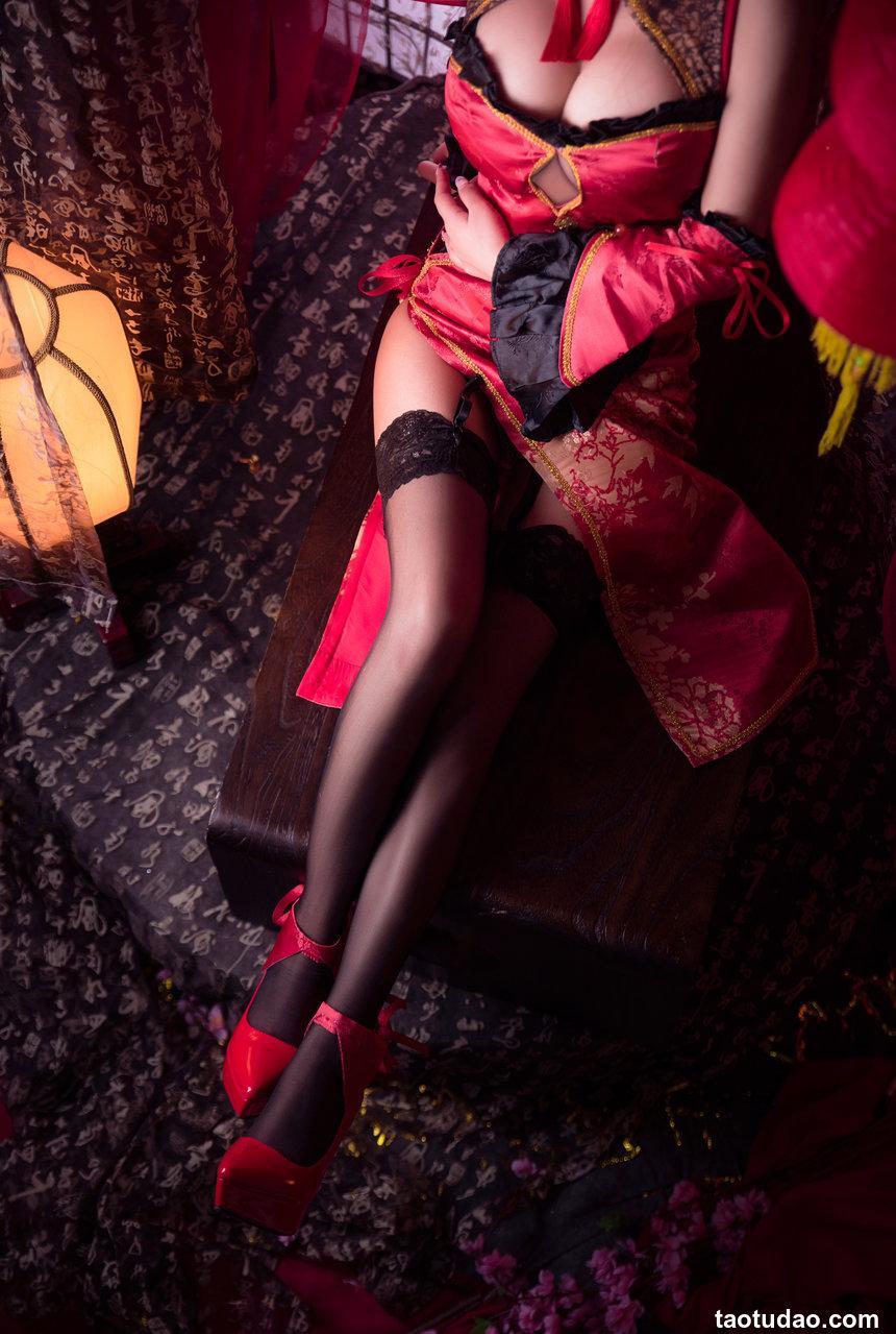 鬼畜瑶 NO.011 时崎狂三新年旗袍 [22P-415MB]