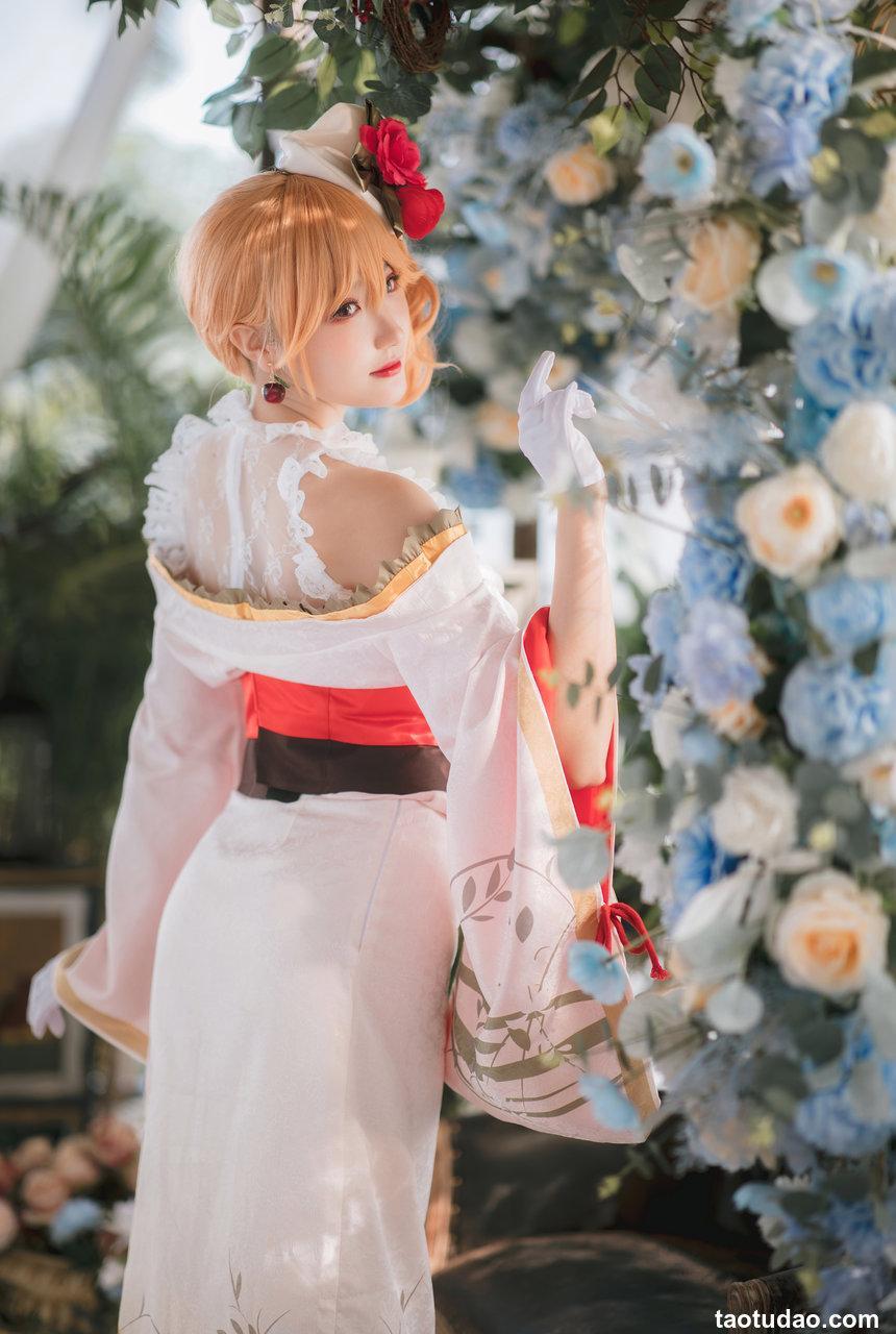 瓜希酱 NO.029 碧蓝航线 黎塞留和服[22P-134MB]