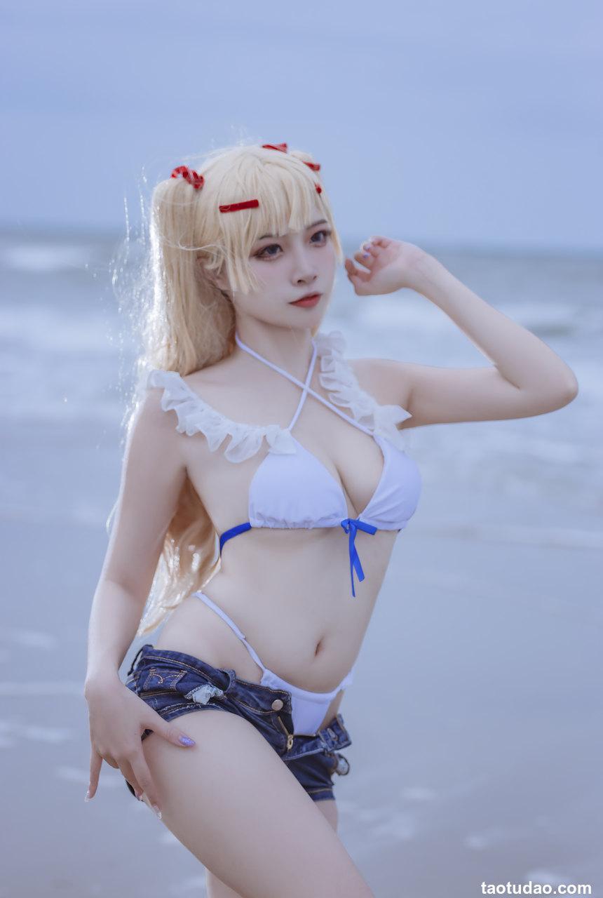 二佐Nisa - NO.138 碧蓝苏塞克斯泳装 [20P-99MB]