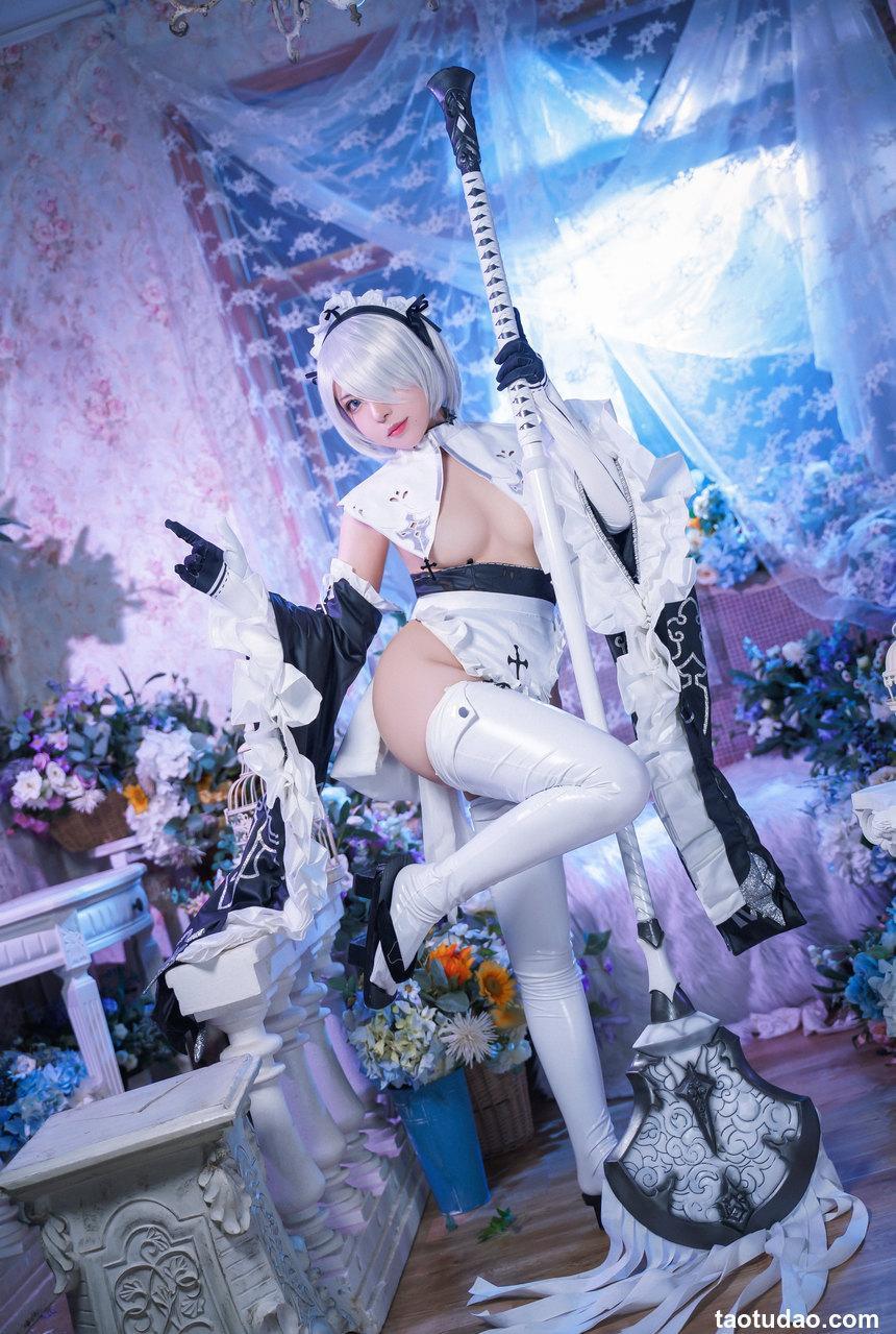 虎森森 NO.004 — 2B女仆[15P／78.2MB]