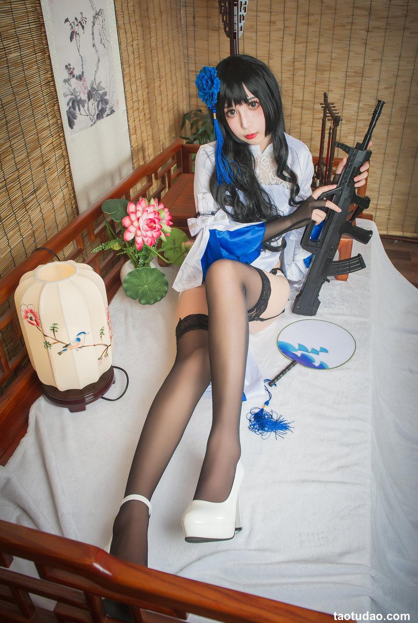 w黑米粥w - 95式玉玲珑旗袍[23P-122MB]