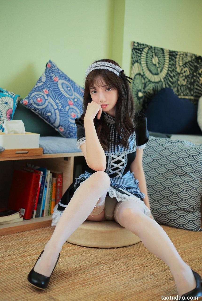 雯妹不讲道理-女仆写真 [17P-108MB]