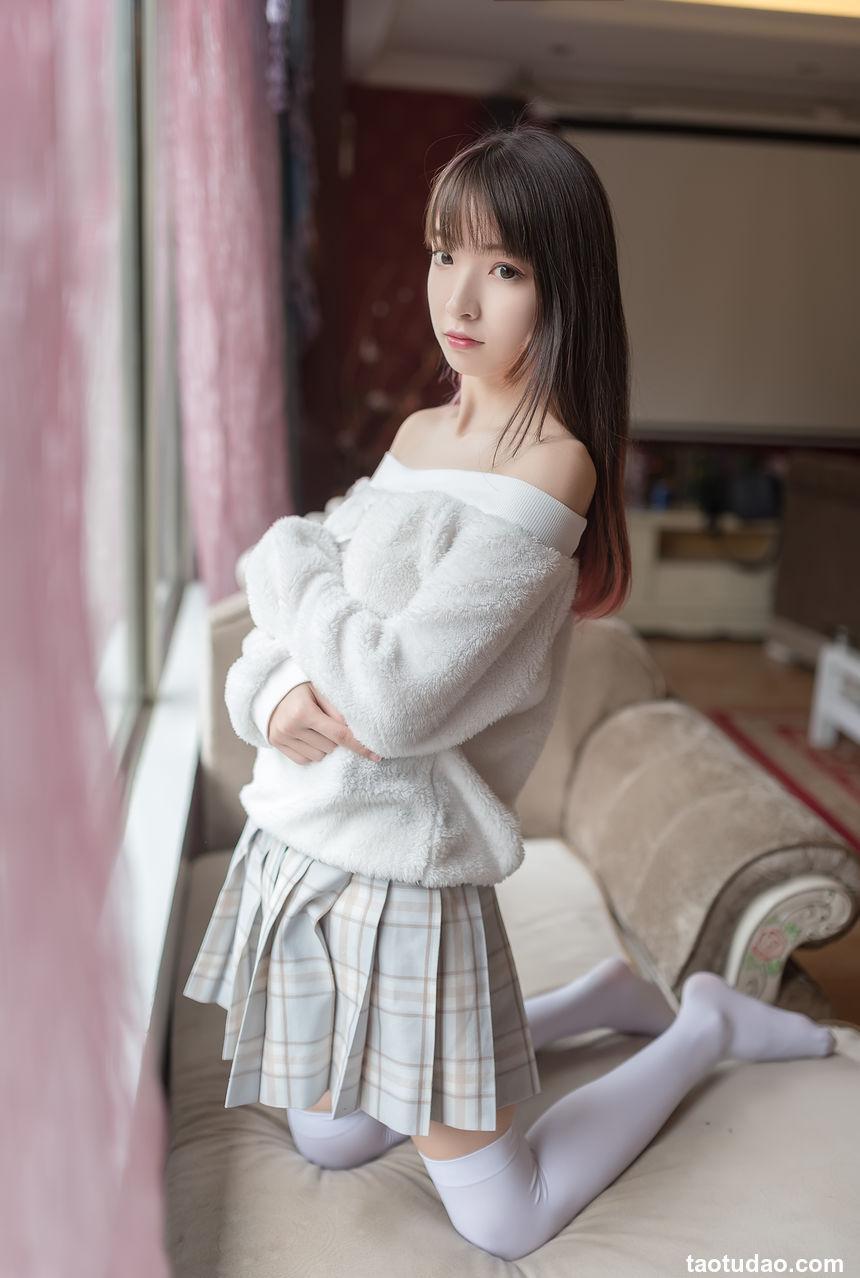 风之领域写真 NO.013 富贵少女白丝 [49P]