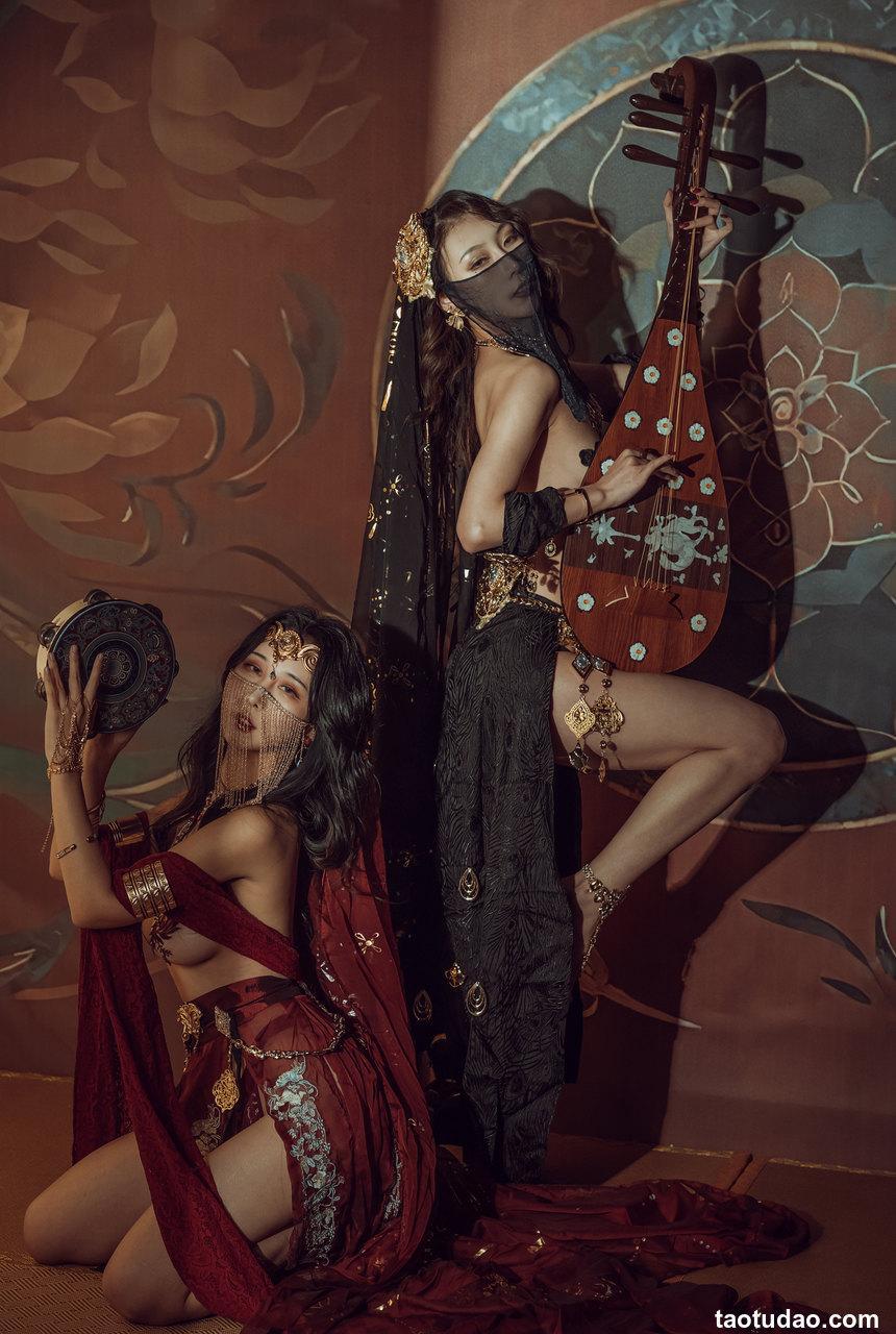 云溪溪 - NO.41 奶桃 双人古风 [50P-657MB]