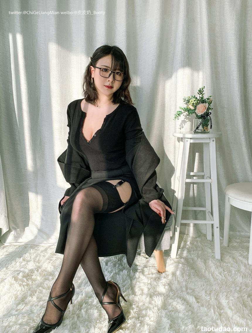 皮皮奶可可爱了啦 NO.010 - 黑色OL[120P／679MB]