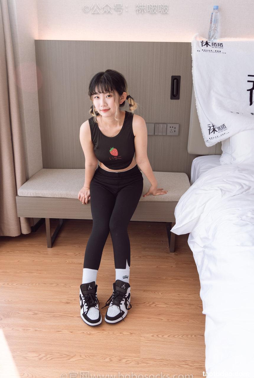 [BoBoSocks袜啵啵]NO.059 砂糖-AJ板鞋、白棉袜、裸足[142P+1V／6.72GB]