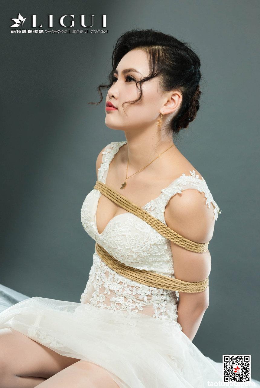 [Ligui丽柜] 2020.06.26《紧缚丽莲》-安安 [61P77MB]