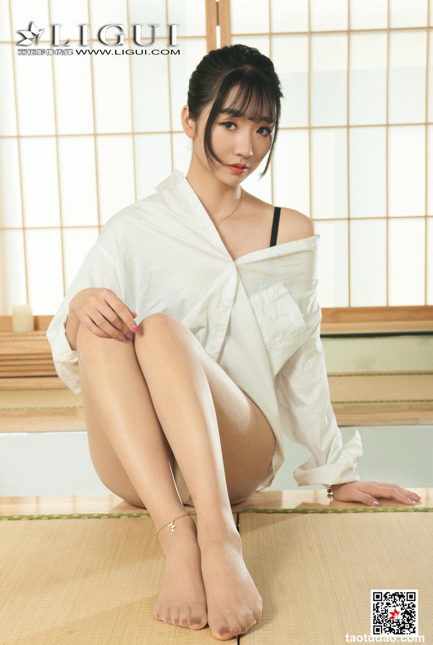 [Ligui丽柜] 2021.08.11 《香乳浸蝉丝》小涵 [83+1P-69M]