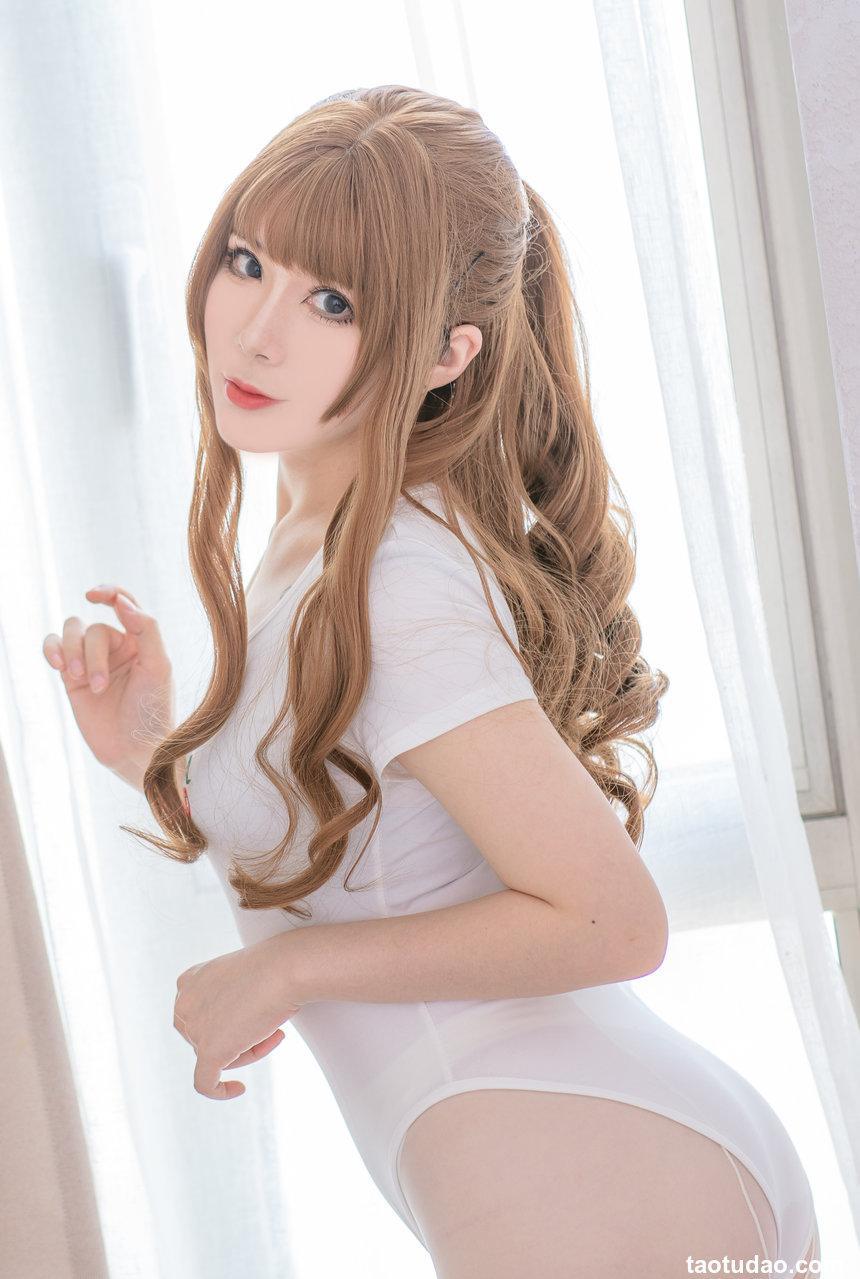 次元少女羊大真人 - 白色樱桃体操服 [34P-317MB]