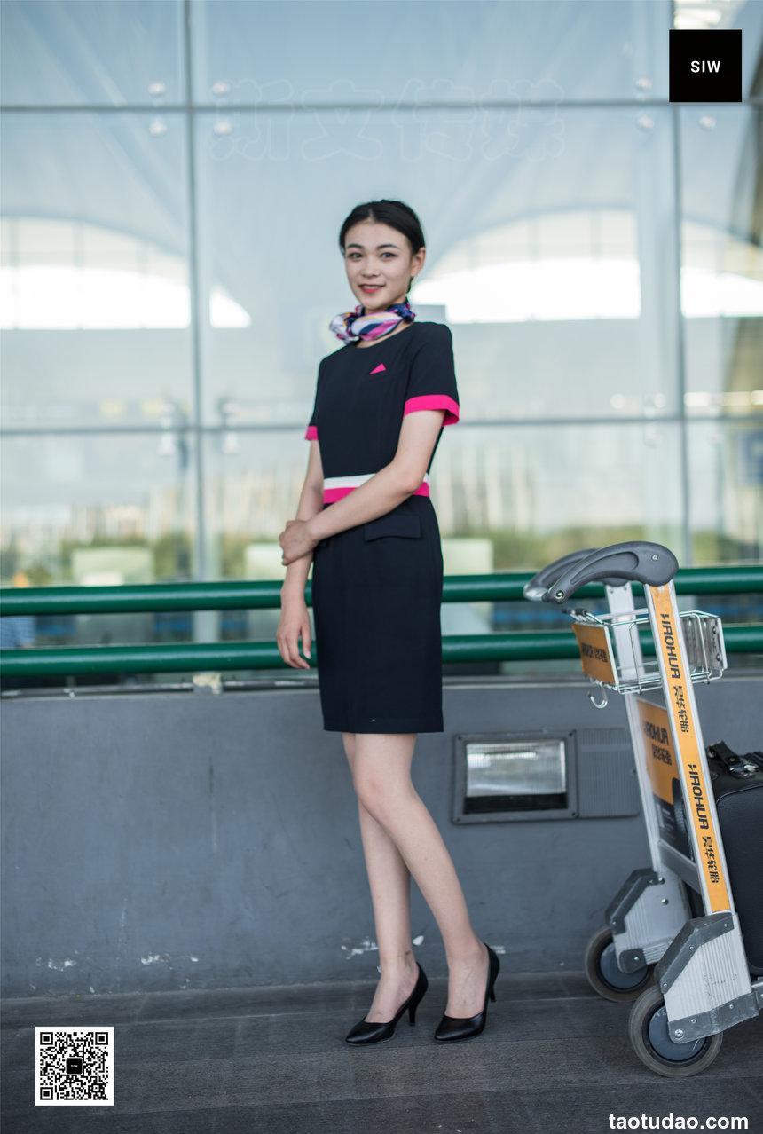 SIW斯文传媒 005 夏季东航空乘制服时尚短袖职业装 - 嘉慧 [62P-136M]