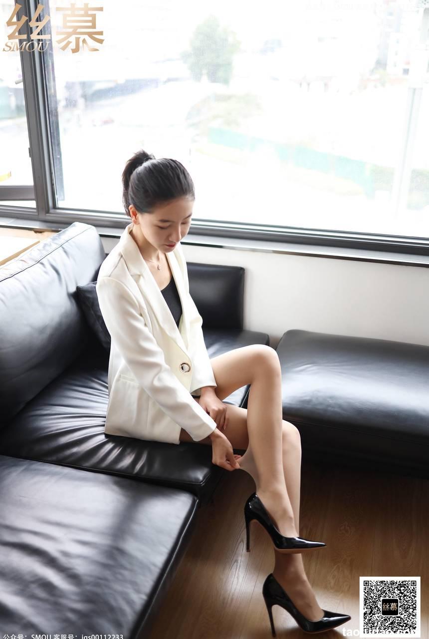 [丝慕写真] 2021.03.18 SM441 《绫超薄连裤袜》茗茗