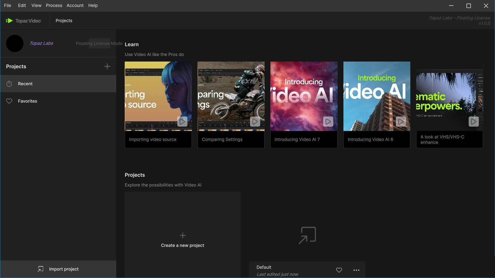 Topaz Video(AI视频修复软件)V1.0.10破解版 Topaz Video(AI视频修复软件)V1.0.10破解版