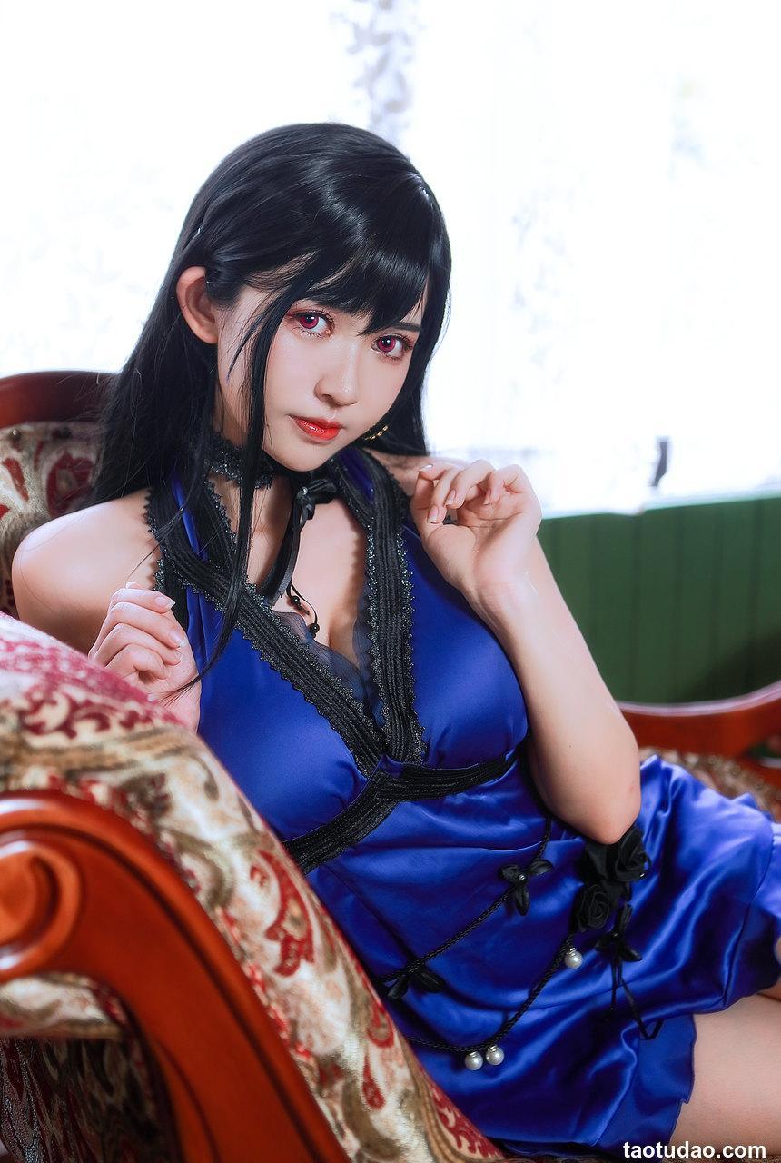 鳗鱼霏儿 - NO.88 蒂法礼服 [21P-445MB]