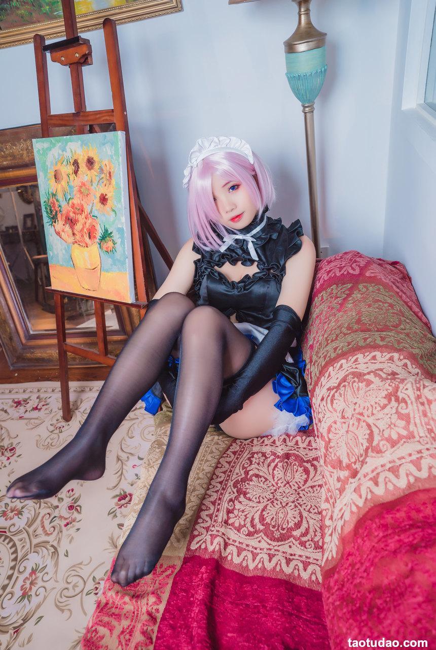 墨玉-M NO.004 — 玛修女仆 [40P-437M]