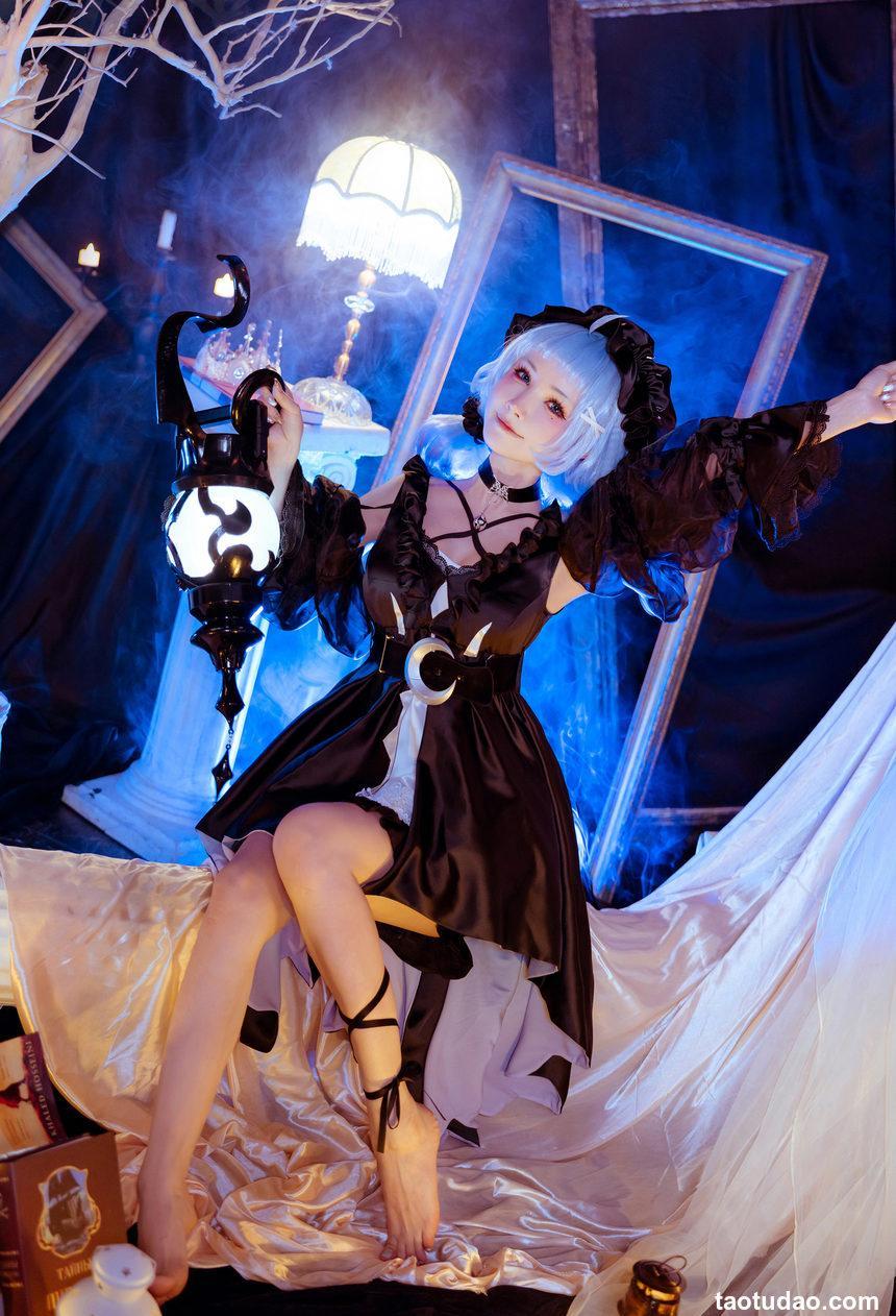 一千只猫薄禾 – 原神 甘雨 [16P-38MB]