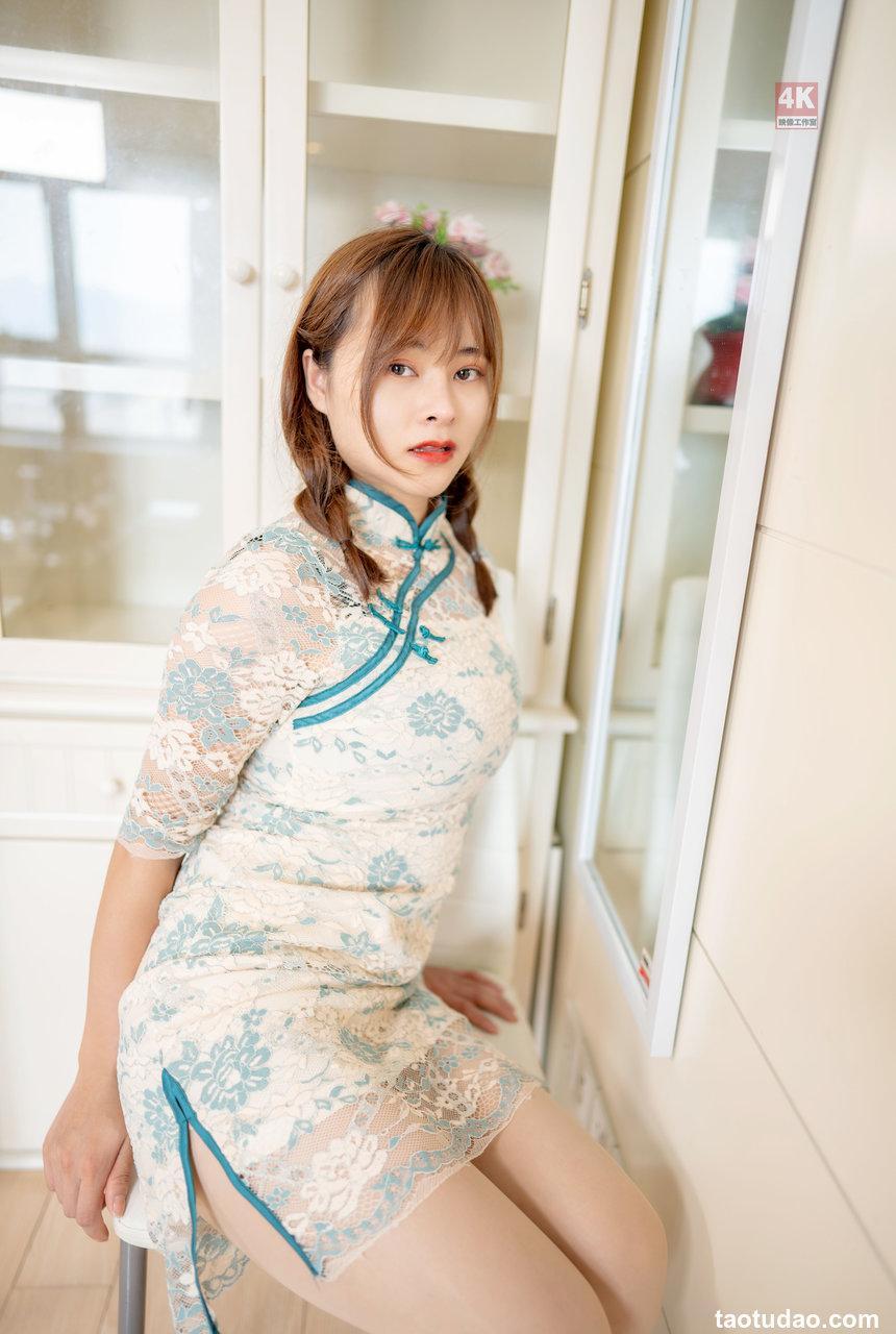 [Ligui丽柜] 2021.09.08 《民国风旗袍小短发》奈奈 [80+1P-259M]