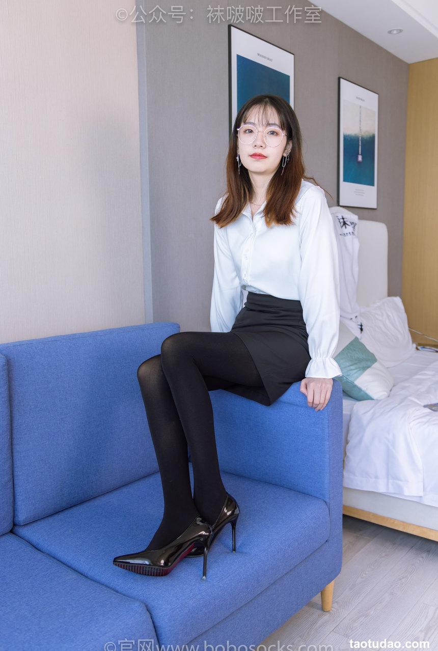 [BoBoSocks袜啵啵]NO.090 小甜豆-高跟鞋、厚黑丝[140P+1V／6.64GB]