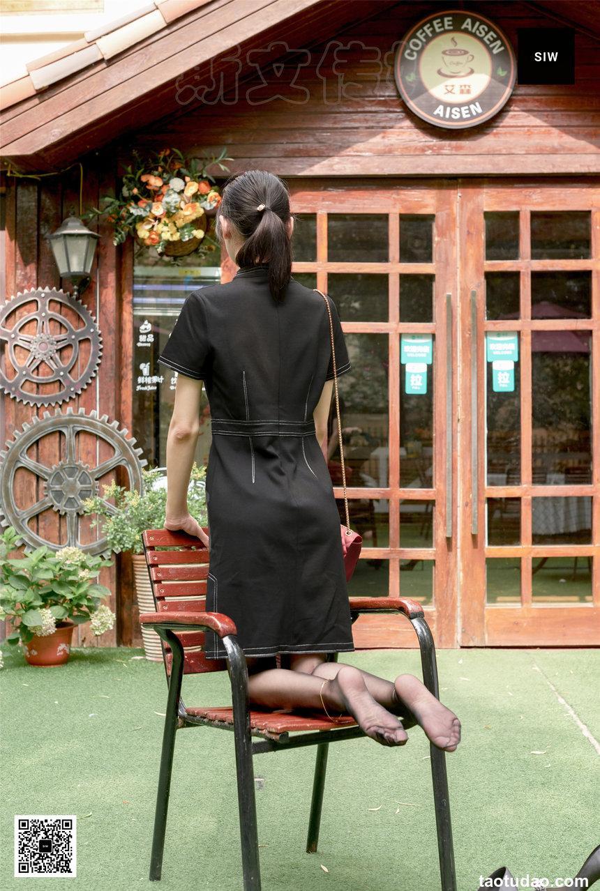 SIW斯文传媒 006 黑蓝端庄优雅连衣制服裙 - 丽莉 [62P-161M]