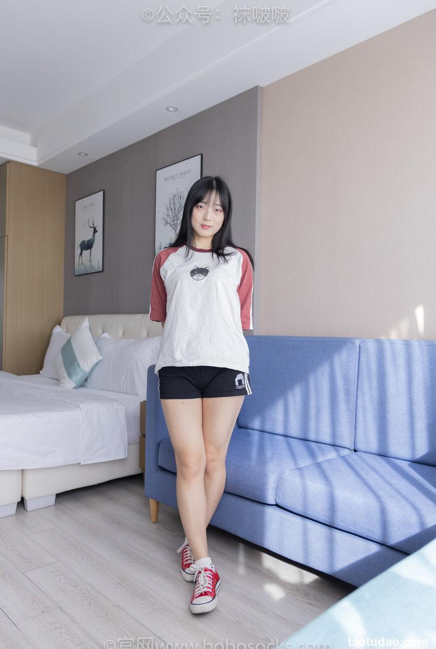 [BoBoSocks袜啵啵]NO.036 菠萝-帆布鞋、白棉袜、裸足[138P+1V／6.73GB]