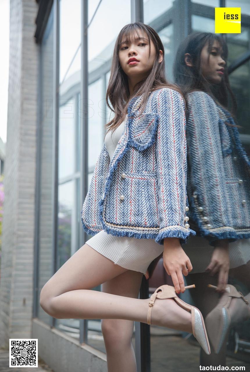 [IESS异思趣向] 2019.03.04 丝享家436：七七小香风街拍 [90P]