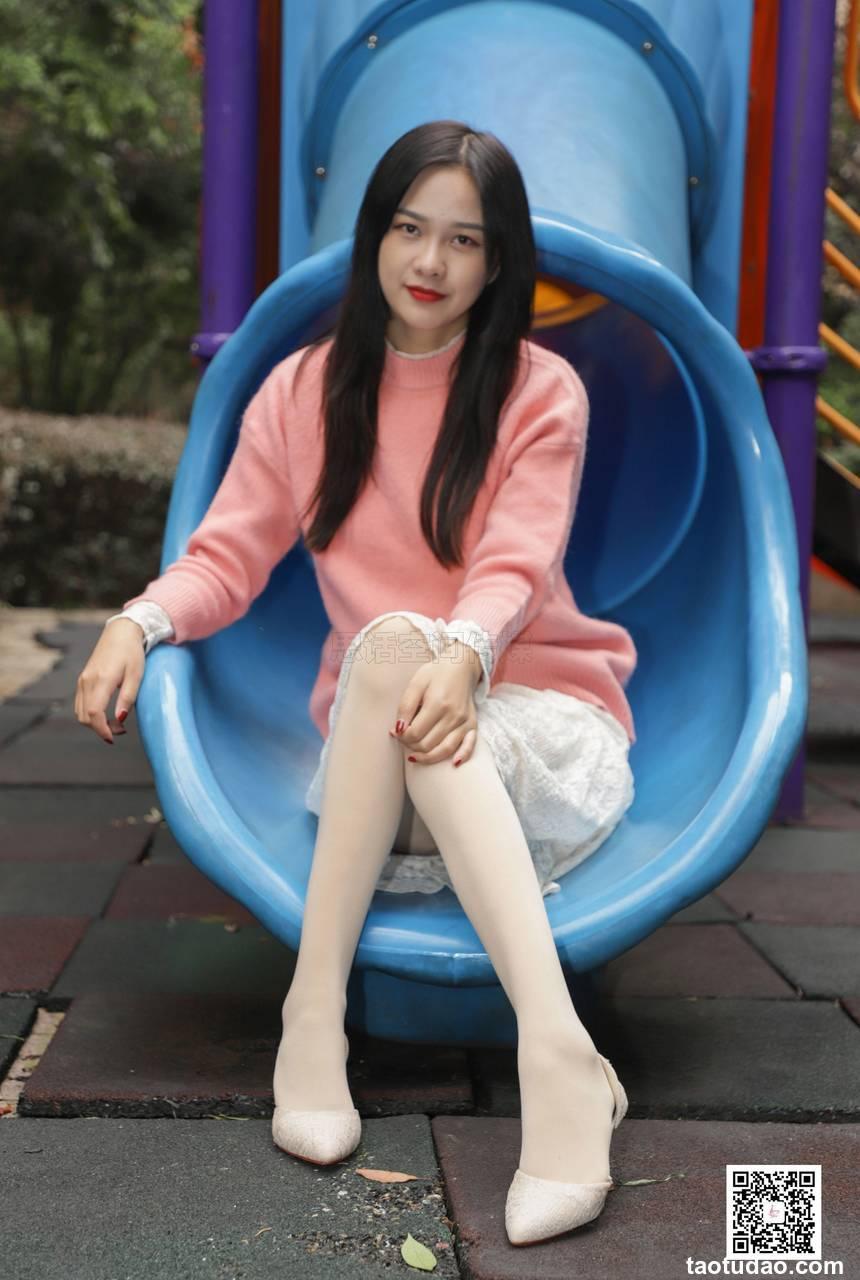 [SiHua思话]SJ059 橙子 温柔浅口中跟高跟鞋[54P／74.4MB]