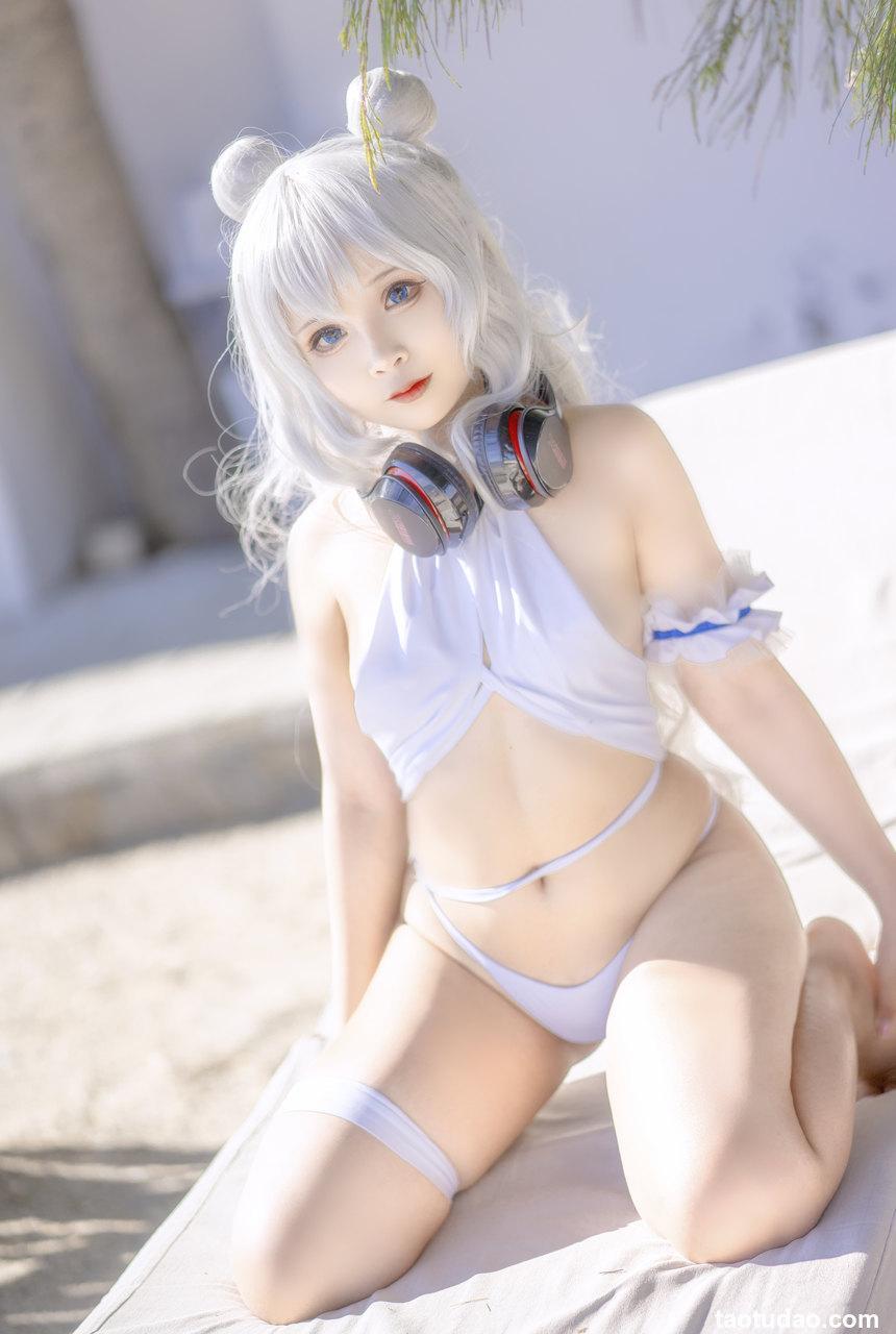 Sayo Momo NO.003 — Azur Lane Le Malin bikini[22P／209MB]