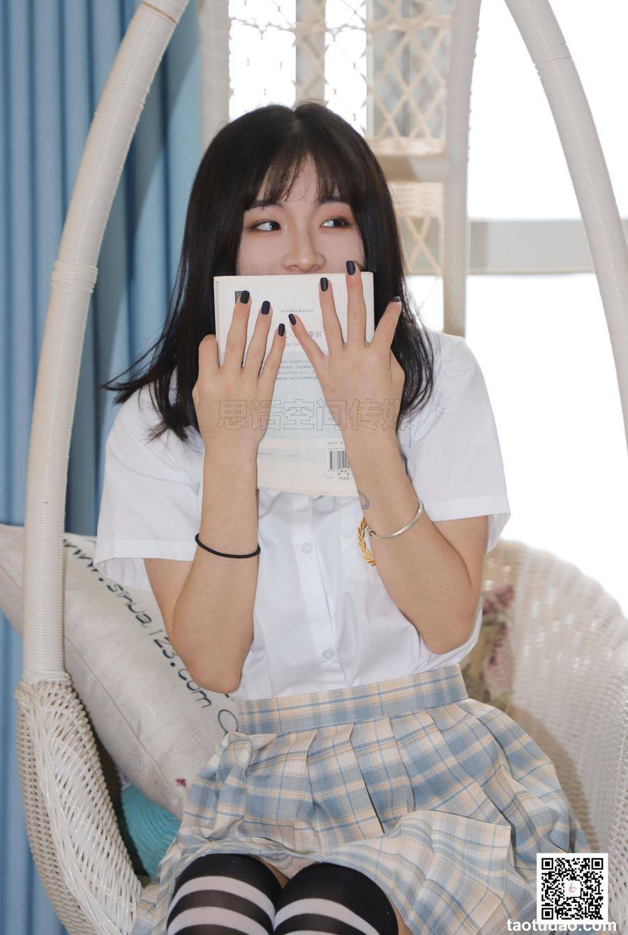 [SiHua思话] SJ073 小狐狸 想看学妹的书 [49P-68MB]