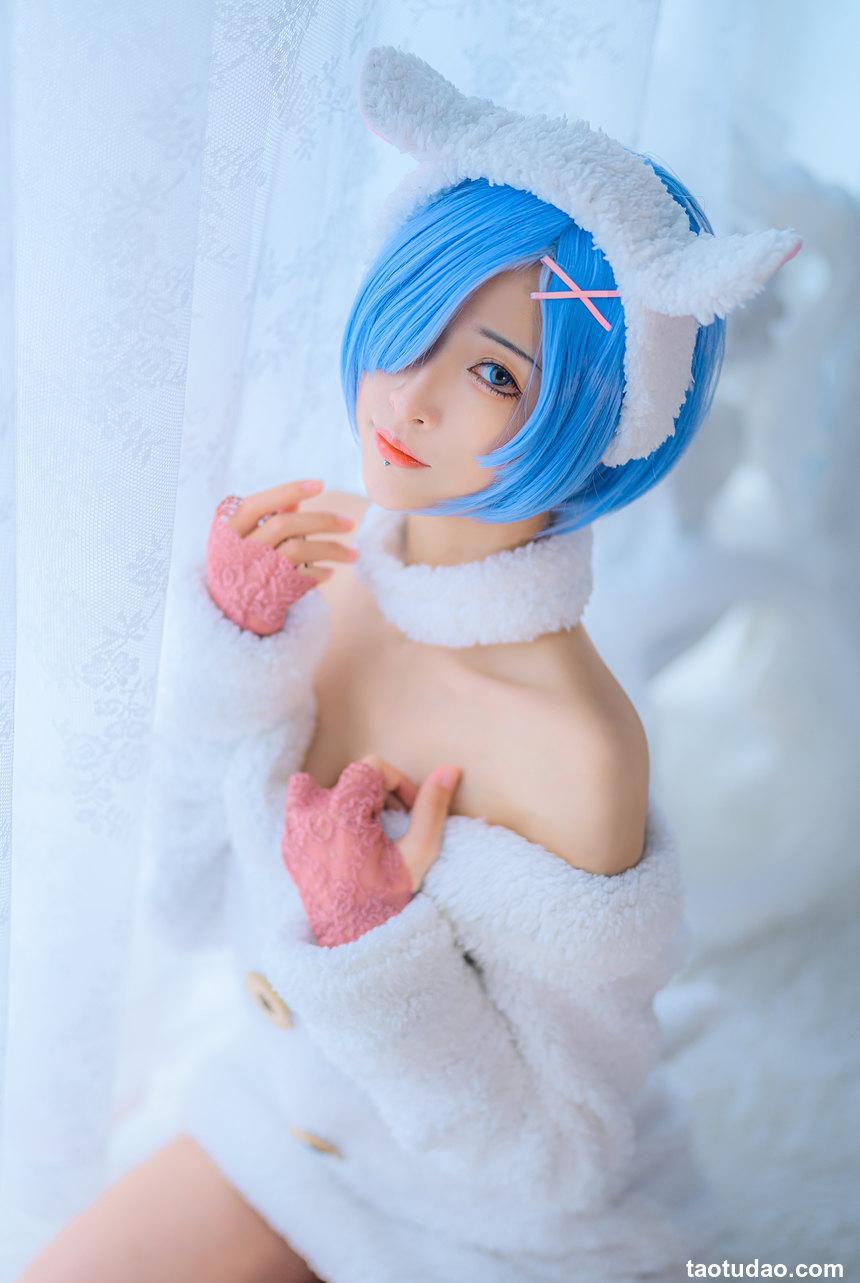 妹抖青 - 蕾姆绵羊 [10P-85MB]