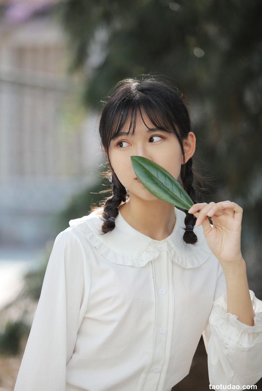 奈丝写真 NO.072 扎马尾辫 穿百褶裙–小橙子 [39P+312M]