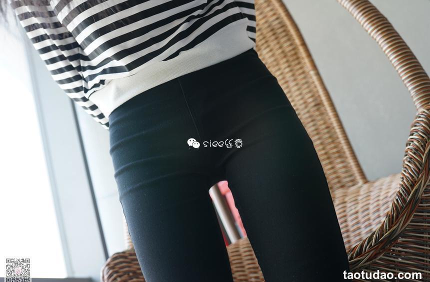 [SIEE丝意] No.074 佩佩 裤子里的拼接丝