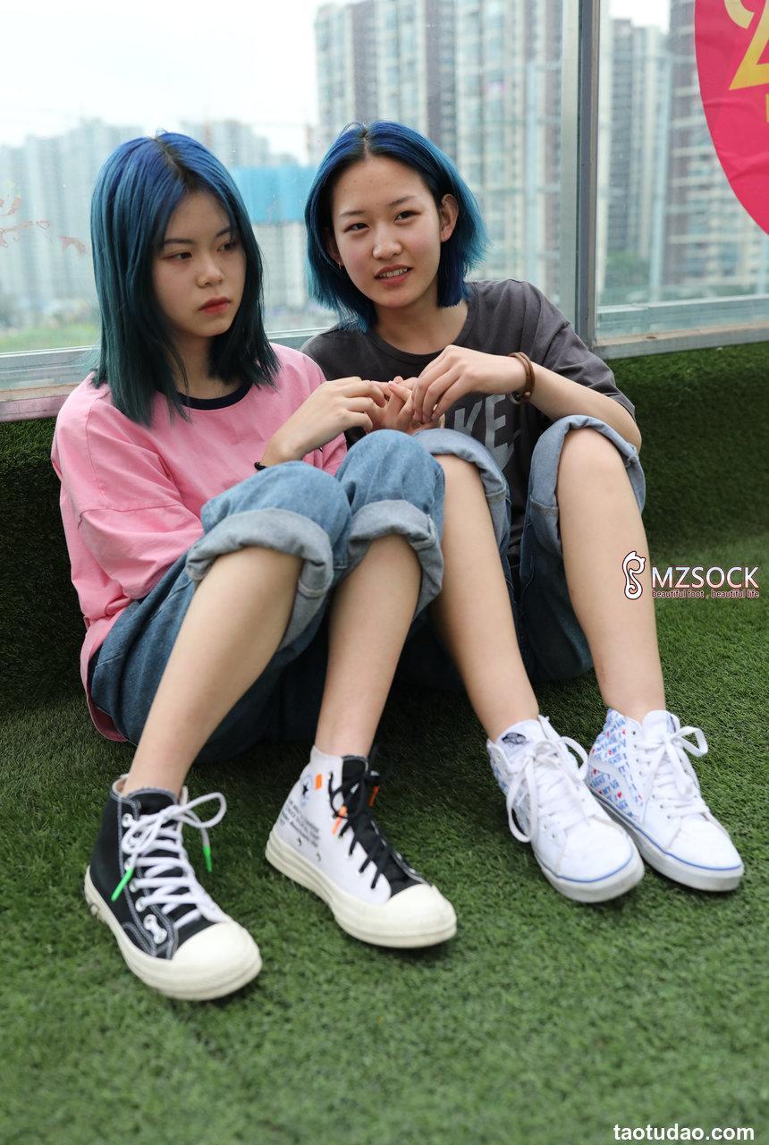 [MZSOCK]爱美足 NO.010 小珵&园子[114P／473MB]