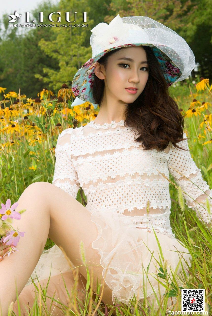 [Ligui丽柜]2019.04.21 网络丽人 Model 然然 [113P]