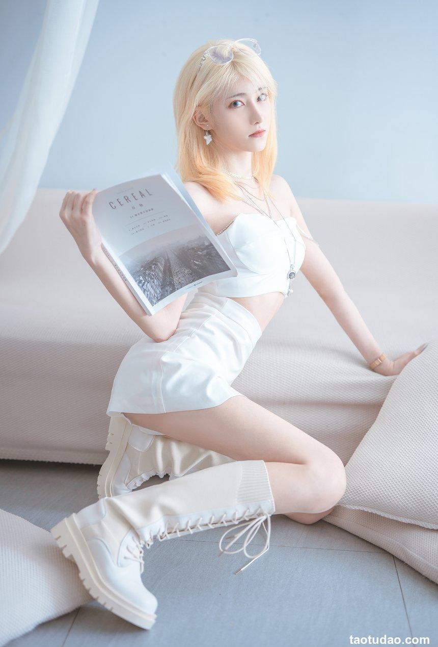 南桃Momoko NO.74 白色制服 [9P-25MB]