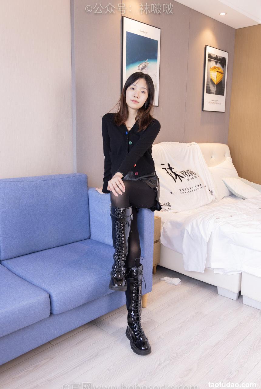 [BoBoSocks袜啵啵]NO.072 小甜豆-两双长靴、厚黑丝、厚肉丝[144P+1V／6.59GB]