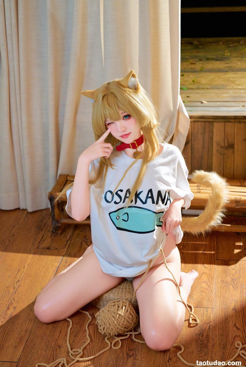 阿薰kaOri-40猫·黄豆粉[212P+3V-7.16G]