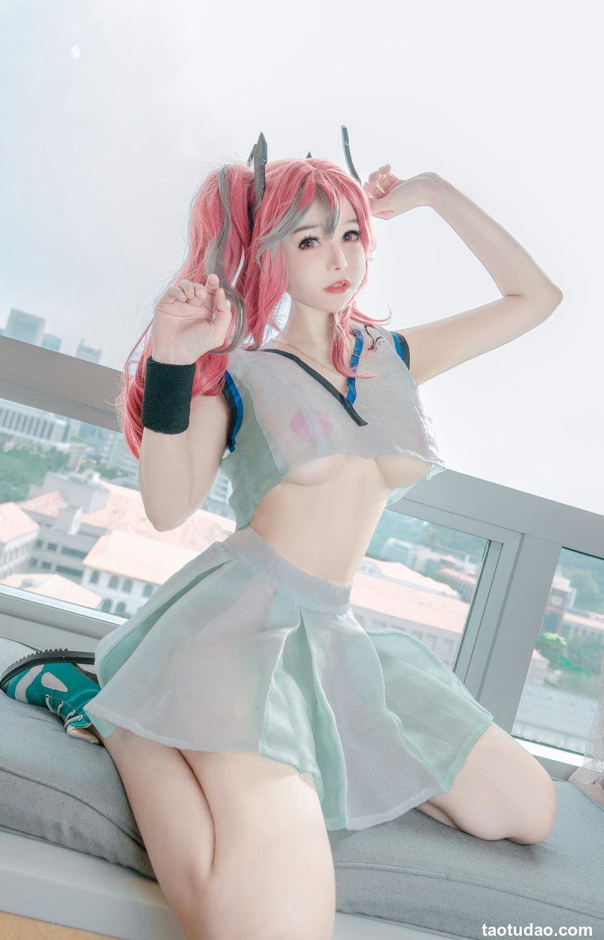 Kitkat Cosplay 9 - NO.04 Bremerton Scorching Hot Training [20P-232MB]