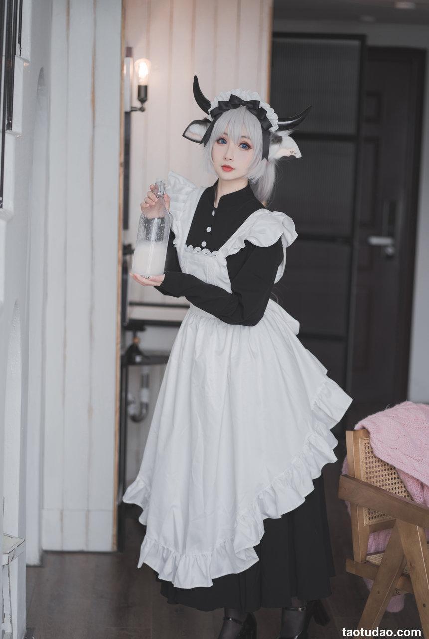 rioko凉凉子 NO.065 - 贴心的奶牛女仆[45P／465MB]