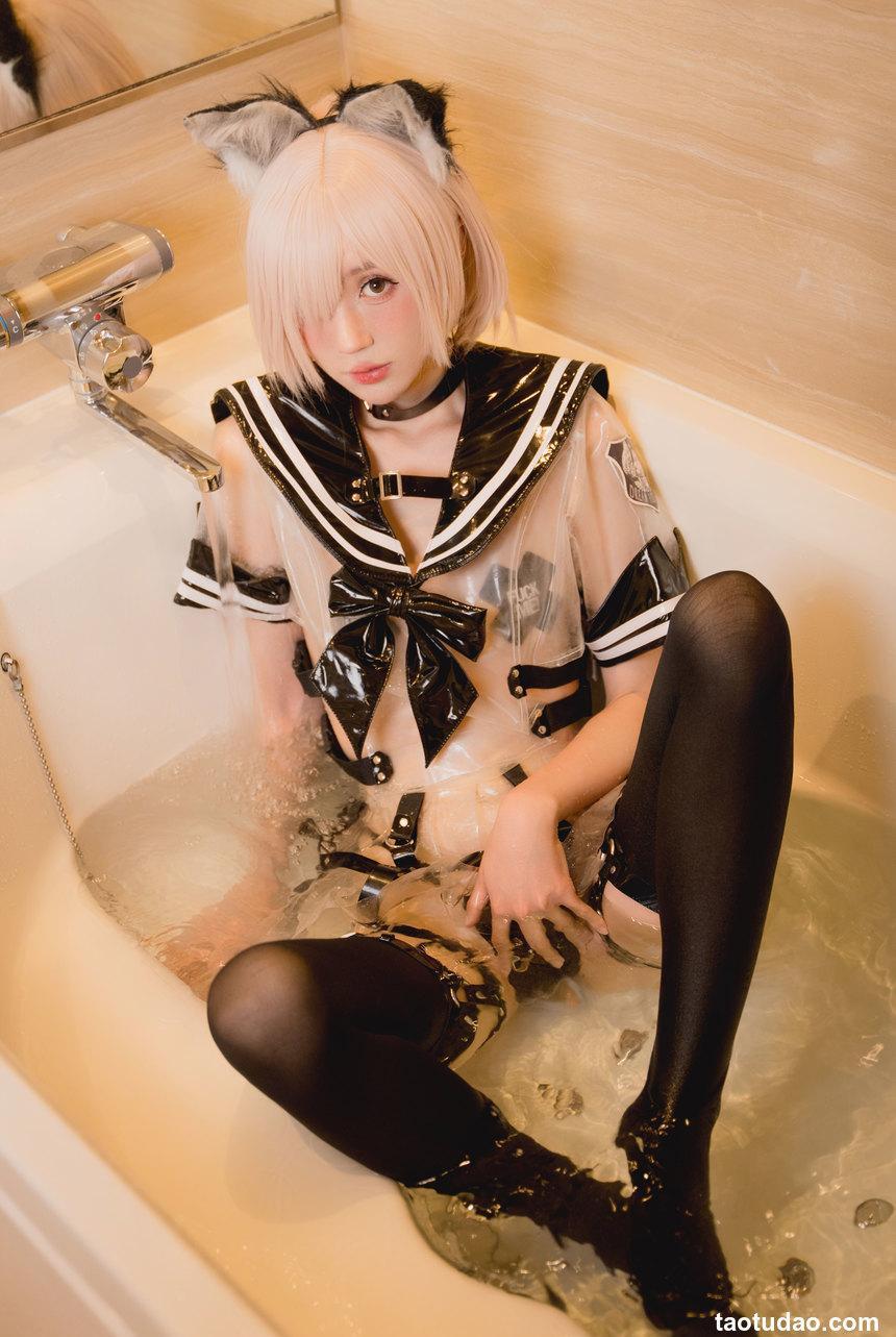 西园寺南歌 - NO.17 白色内衣&透明JK [70P-284MB]