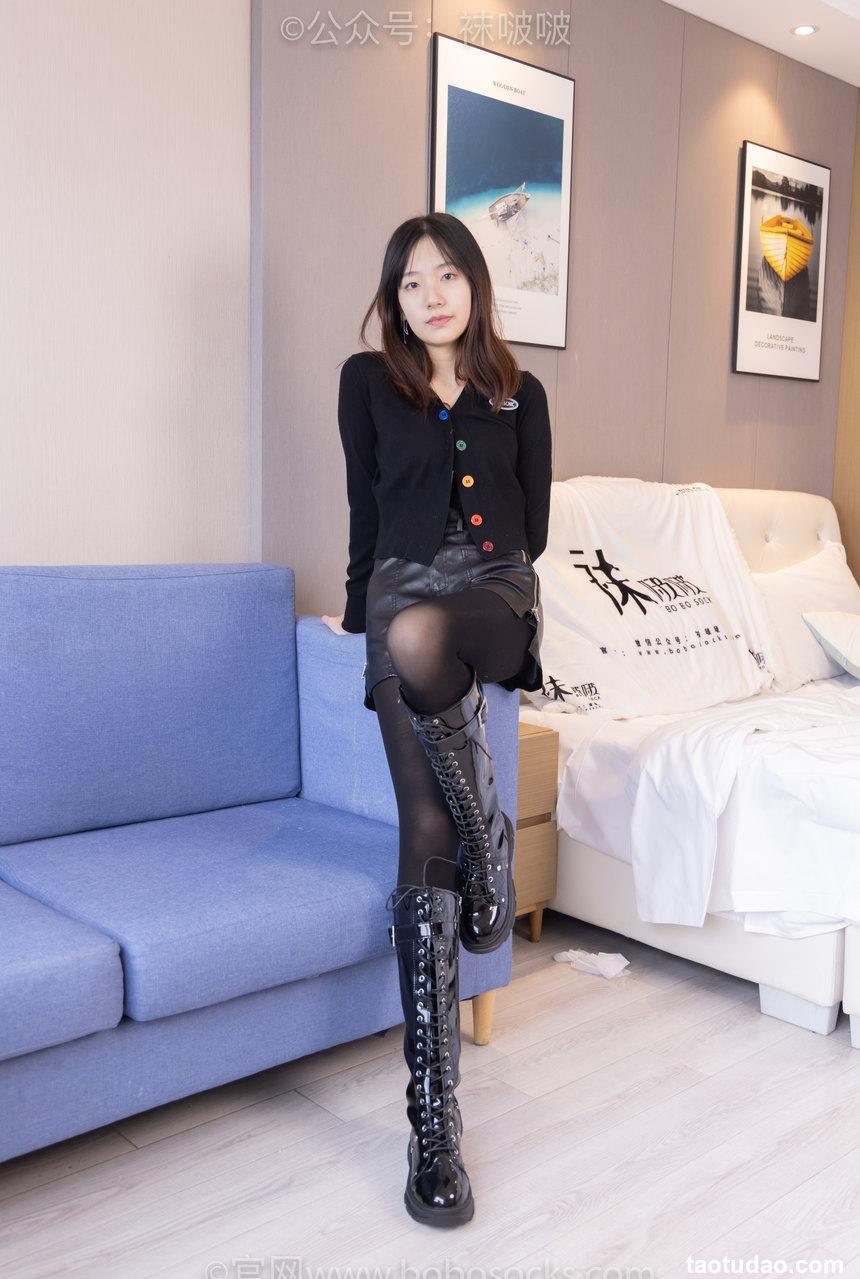 [BoBoSocks袜啵啵]NO.072 小甜豆-两双长靴、厚黑丝、厚肉丝[144P+1V／6.59GB]