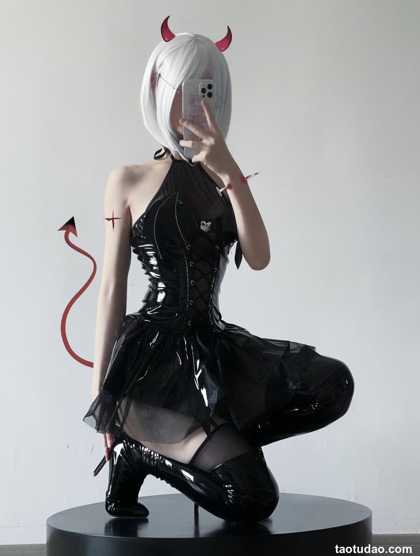 幼爱youmeko NO.007 吊带袜恶魔 [47P-330MB]