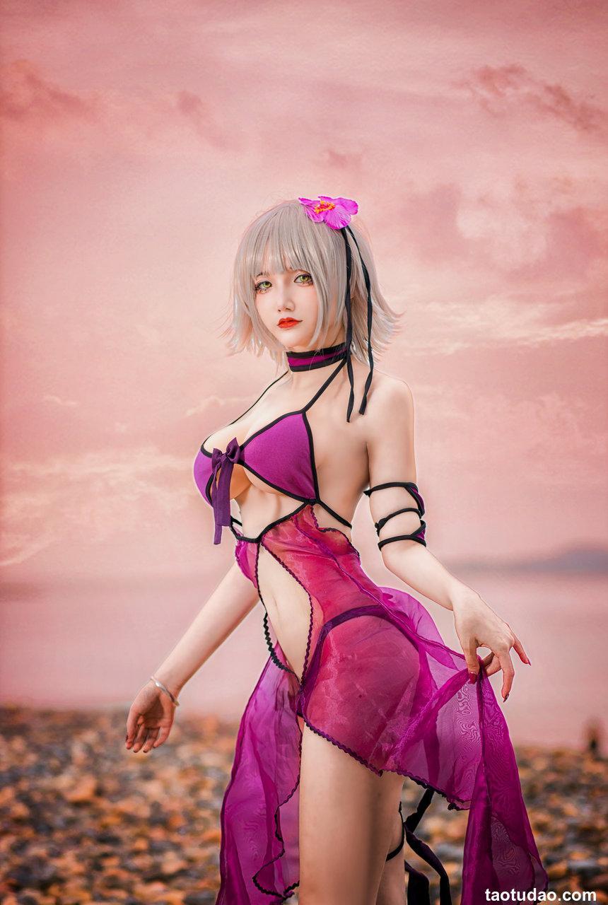 COS妹子仙九Airi NO.002 - 黑贞水着[19P／355MB]