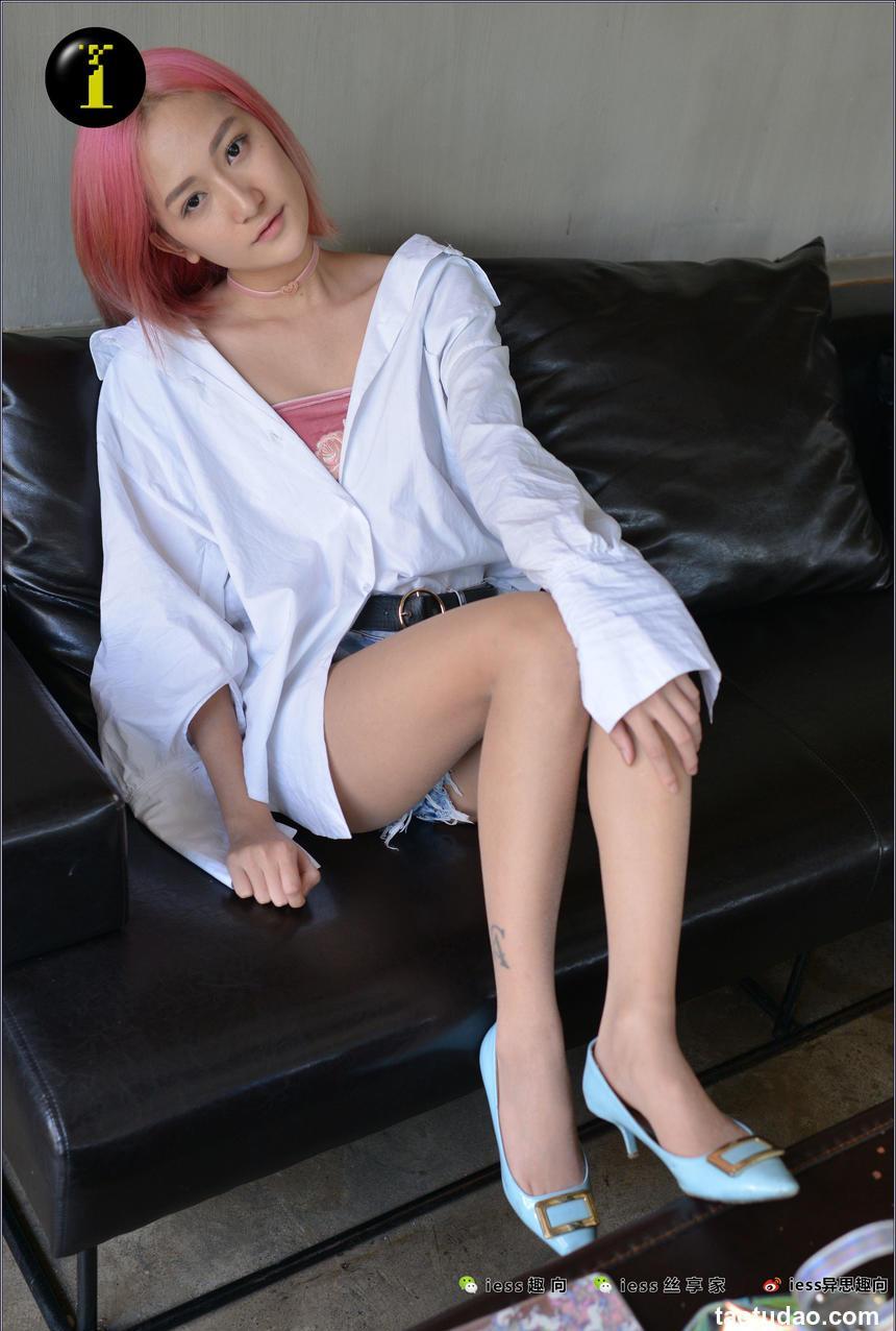 [IESS异思趣向] 038-潇潇 蓝色的小平跟鞋 [67P]