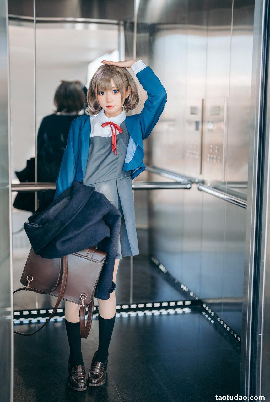 花柒Hana - 唐可可校服 [15P-168MB]