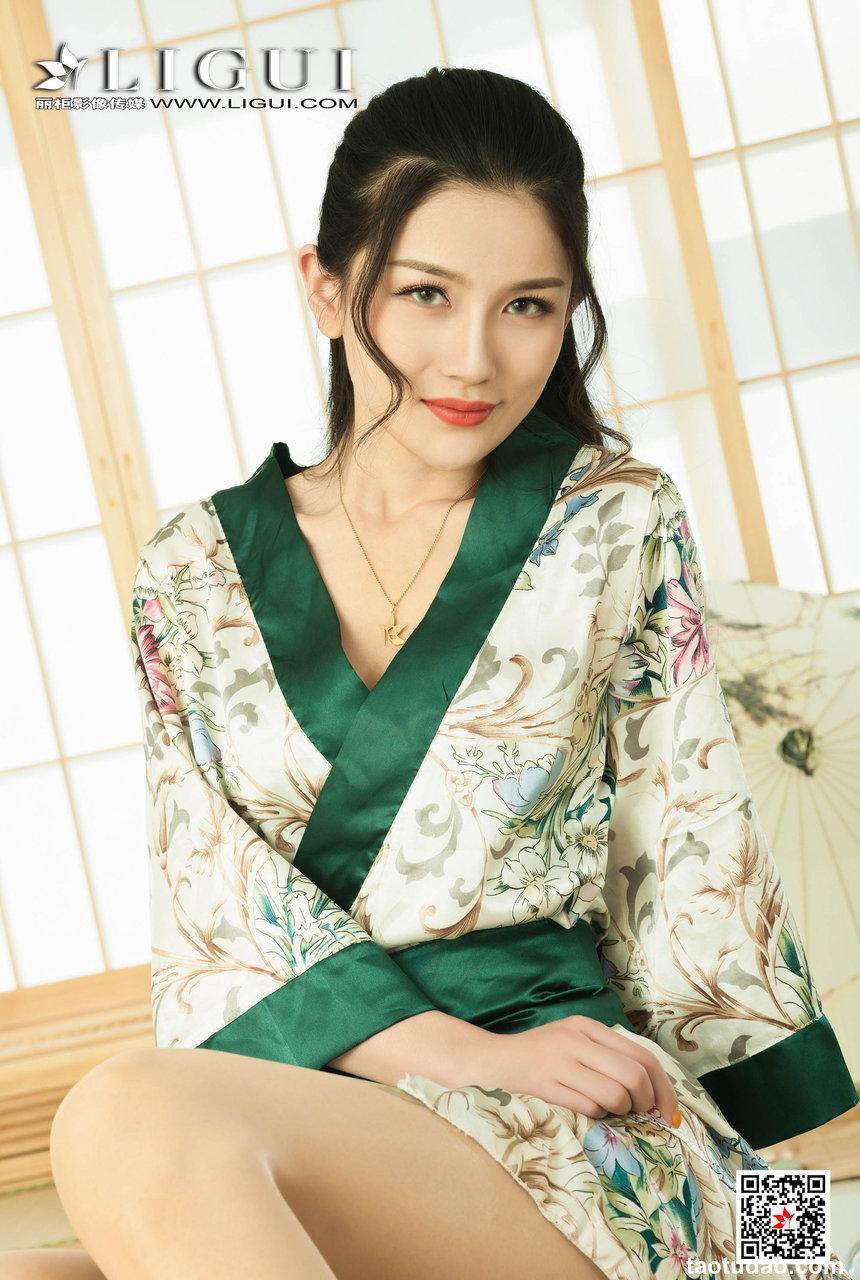 [Ligui丽柜] 2020.08.31《和风物语》の伞中情 甜甜 [86+1P215M]