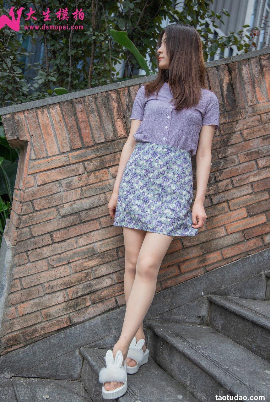 大生模拍 NO.237 佳宜 碎花短裙[37P／285MB]