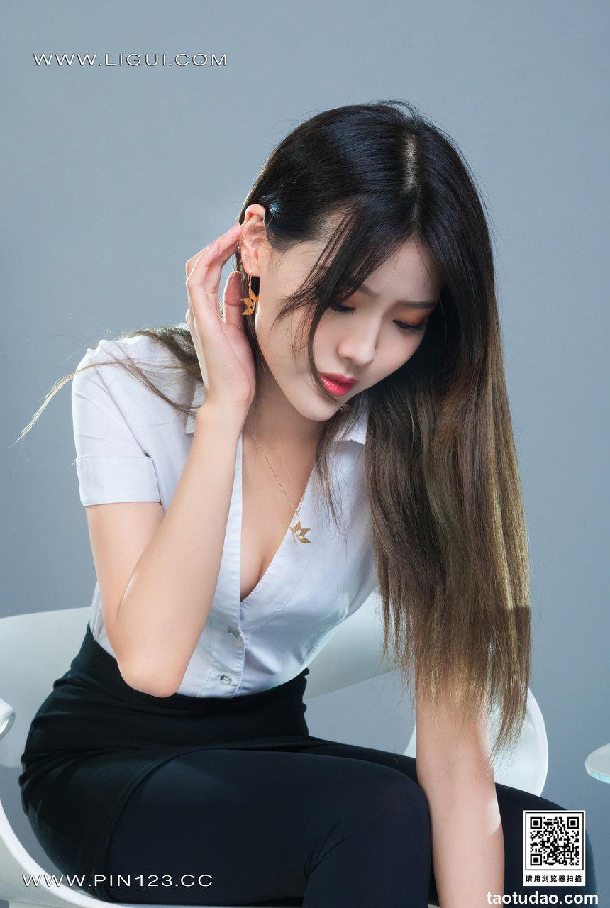 [Ligui丽柜] 2022.10.10 《私人定制-受伤的欲足》钟晴 [57+1P-68M]