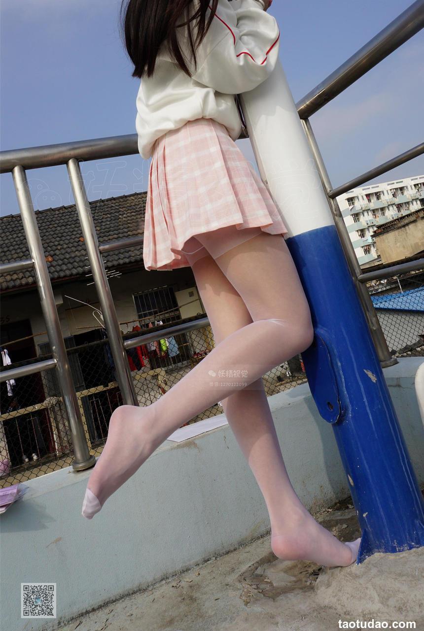 妖精视觉 NO.054 妮妮 天台白丝[74P／46.7MB]