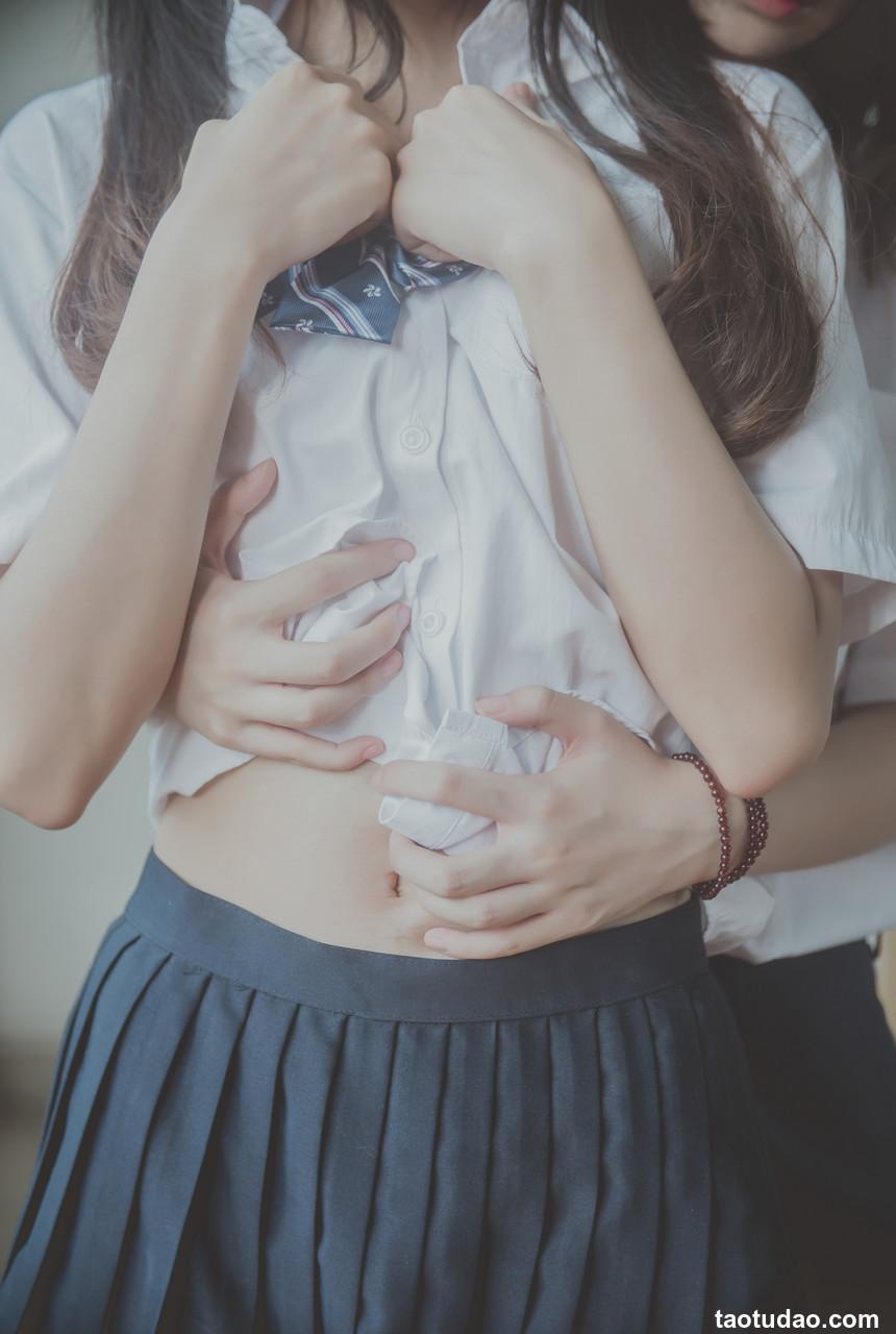 萝莉风COS 桜桃喵&疯猫ss – JK百合 [43P]